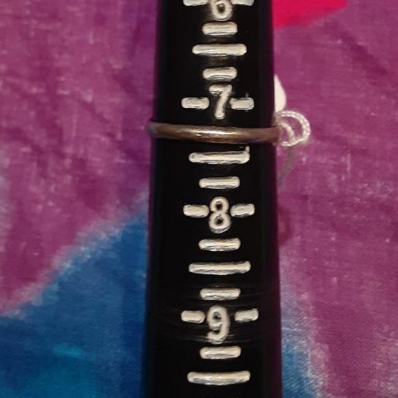 Mother of Pearl Ring Signed JE 106 - Picture 4 of 5